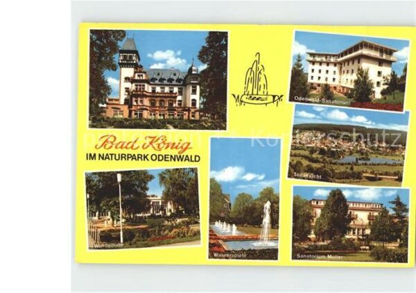 Bad Koenig Odenwald Parksanatorium Odenwald Sanatorium Teil