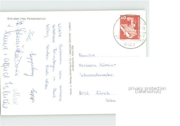 Bad Koenig Odenwald Parksanatorium Odenwald Sanatorium Teil – Bild 2