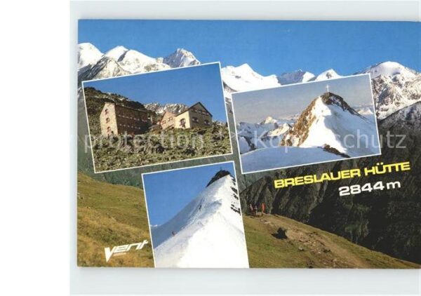 Breslauerhuette mit Wildspitze