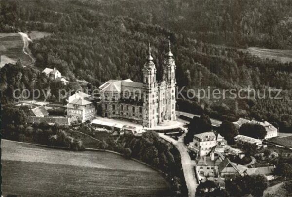 Vierzehnheiligen Fliegeraufnahme Kirche