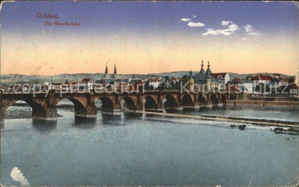 Coblenz Koblenz Moselbrücke