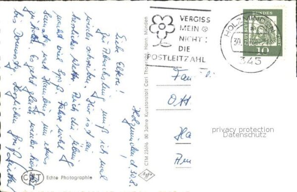 Holzminden Weser Hermann Denkmal Kiekenstein Reichspräsi – Bild 2