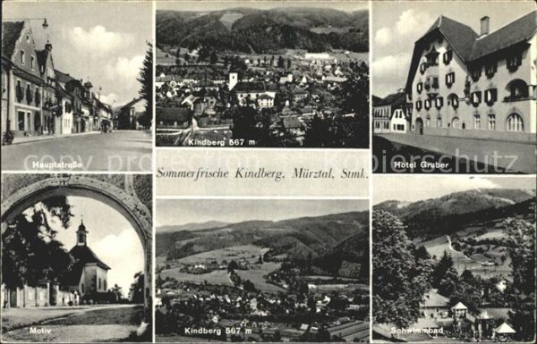 Kindberg Mürztal Hauptstrasse Hotel Gruber
