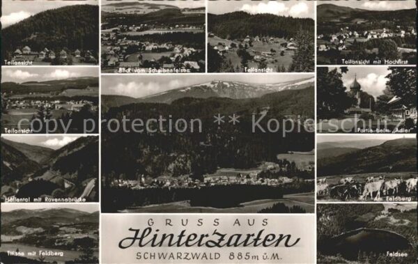 Hinterzarten Feldberg Feldsee Adler Hochfirst