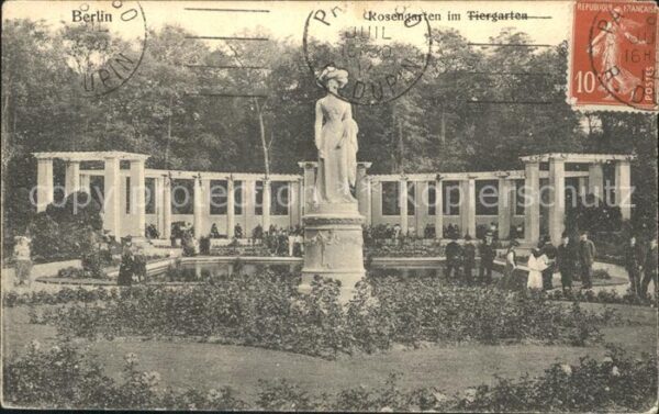 Berlin Tiergarten Rosengarten