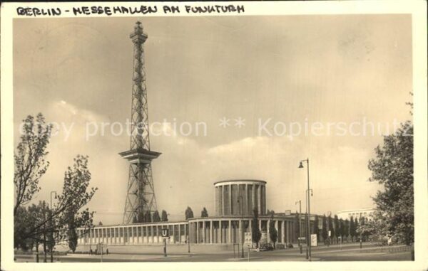 Berlin Messehallen am Funkturm