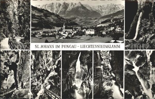 Pongau Pinzgau St Johann Liechtensteinklamm