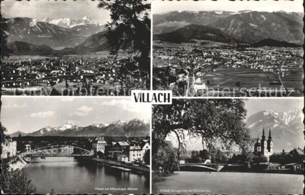 Villach Kaernten Brückenpartien