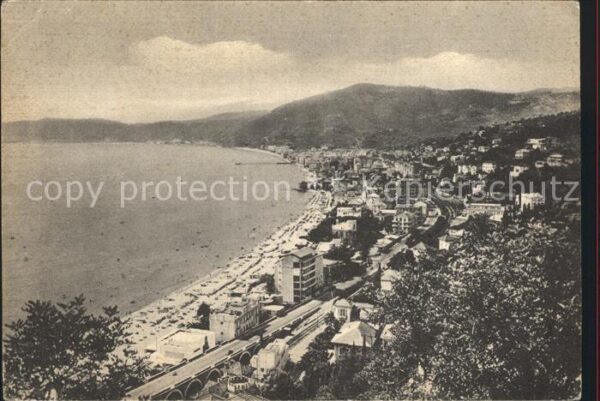 ALASSIO Savona Liguria IT Panorama dal Ponte Nuovo