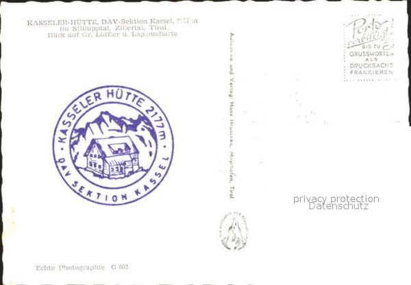 Zillertal Tirol Kasseler Hütte – Bild 2
