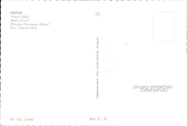 Siofok Hotel Venus – Bild 2