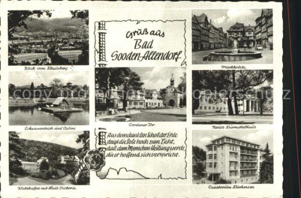 Allendorf Bad Sooden Soodener Tor Kurmittelhaus Sanatorium K