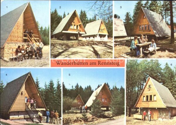 Rennsteig Wanderhütten