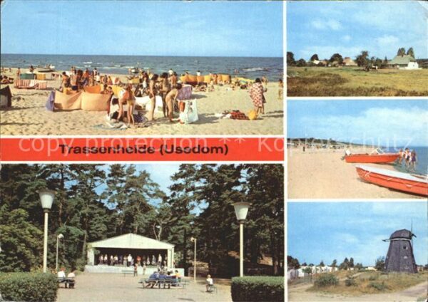 Trassenheide Usedom Strand Mühle Konzertplatz