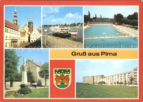 Pirna Freibad Postmeilensäule Sonnenstein