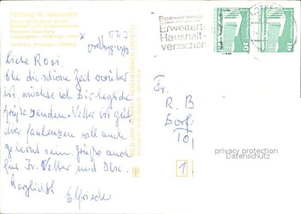 Feldberg Mecklenburg Camping Schmaler Luzin Strelitzer See – Bild 2