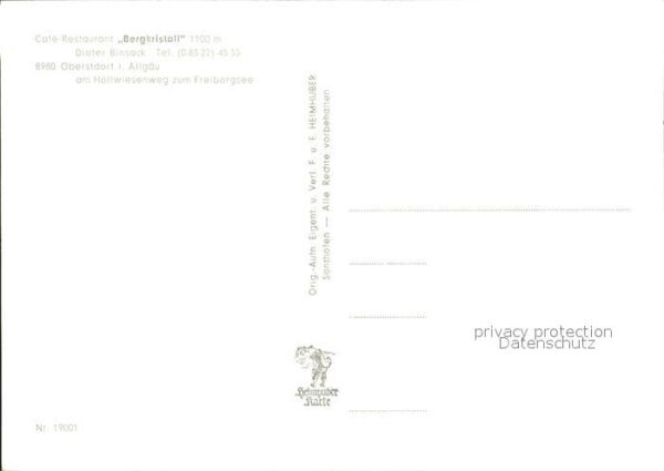 Oberstdorf Cafe Restaurant Bergkristall – Bild 2