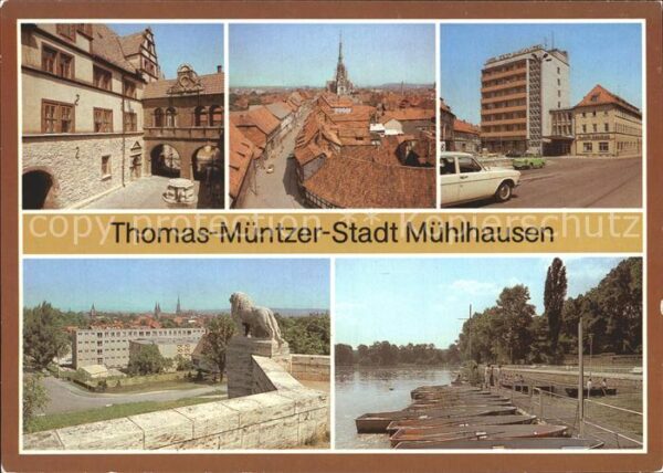 Muehlhausen Thueringen Thomas Müntzer Stadt Rabenturm Hotel St