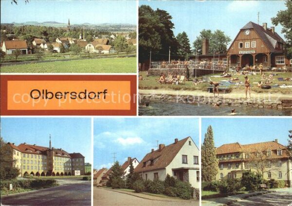 Olbersdorf Sachsen Freibad Rudolf Harbig Strasse