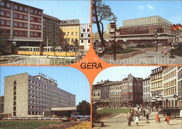 Gera Leumnitzer Tor Haus der Kultur Interhot