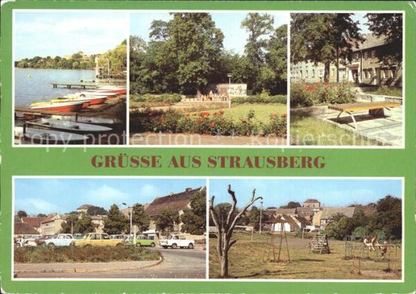 Strausberg Brandenburg Straussee Leninplatz