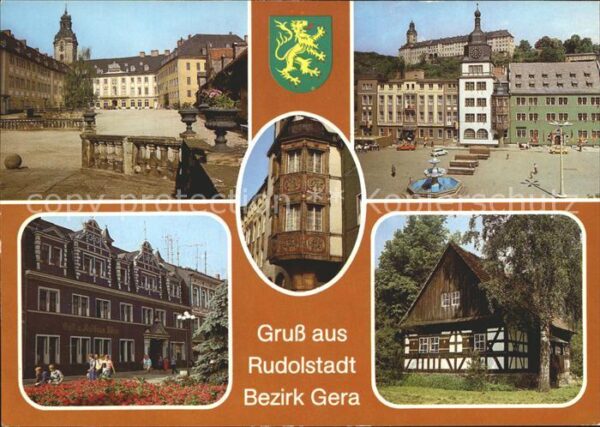 Rudolstadt Heideksburg Markt Erker am Rathaus Rest