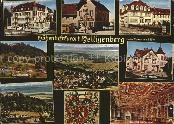 Heiligenberg Baden Krankenhaus Postamt Haus Wagner Schloß