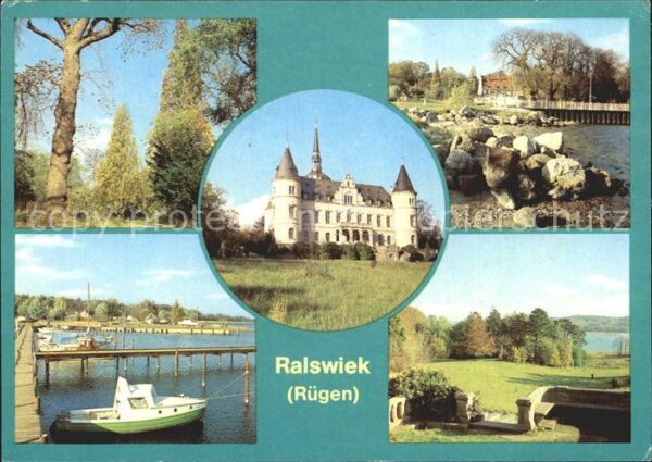 Ralswiek Park Schloß Jasmunder Bodden