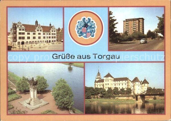 Torgau Rathaus Hochhaus an der Eilenburger Str