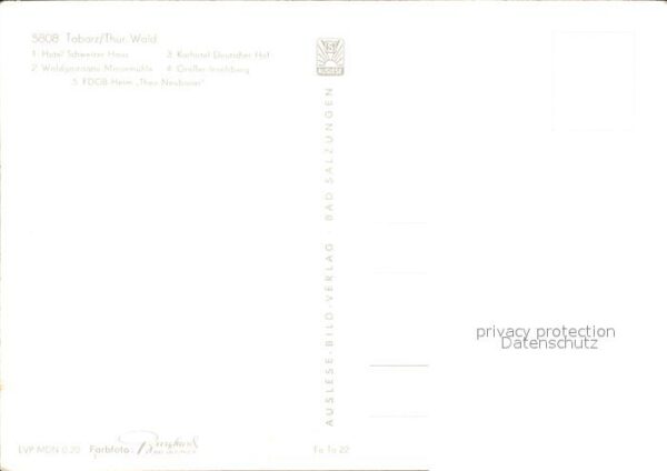 Tabarz am Inselsberg Hotels Schweizer Haus und – Bild 2