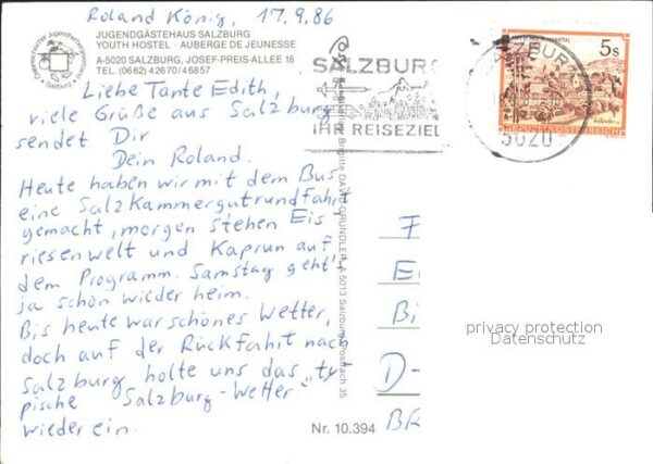 Salzburg Oesterreich Jugendgästehaus – Bild 2