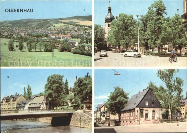 Olbernhau Erzgebirge Kegelbrücke Grüntaler Straße