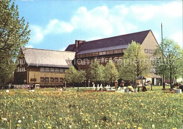 Johanngeorgenstadt Platz des Bergmanns Wismut Handel Kaufh