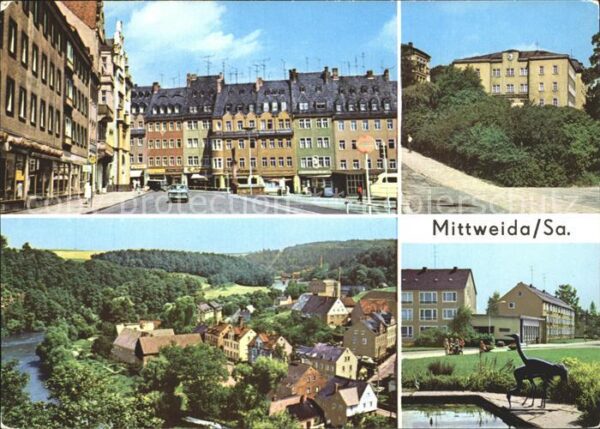 Mittweida Markt Ingenieurschule Neudörfchen Bahnh
