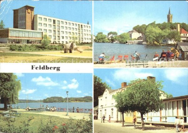 Feldberg Mecklenburg Erholungsheim Freundschaft Haussee Bett