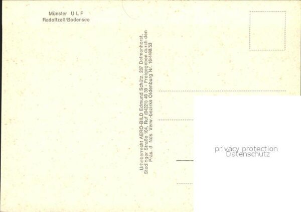 Radolfzell Bodensee Fliegeraufnahme Münster – Bild 2