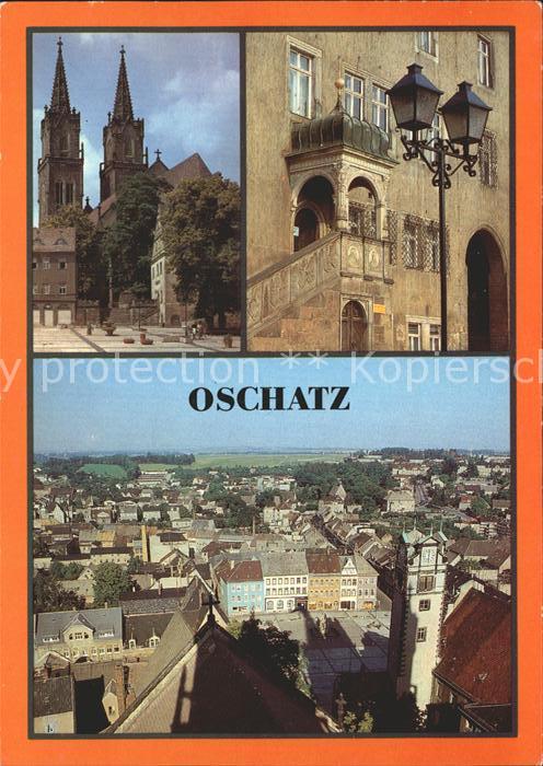 Oschatz Platz der DSF Freitreppe am Rathaus
