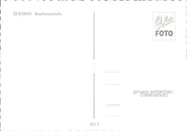 Bonn Rhein Beethovenhalle – Bild 2