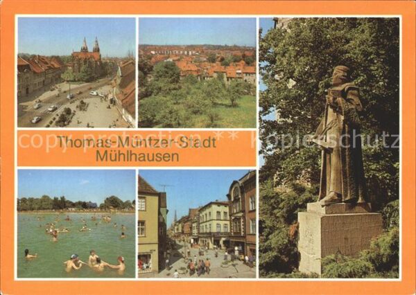 Muehlhausen Thueringen Thomas Müntzer Stadt