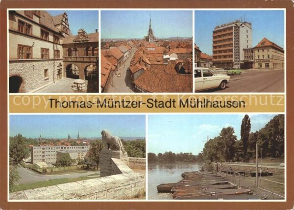 Muehlhausen Thueringen Thomas Müntzer Stadt