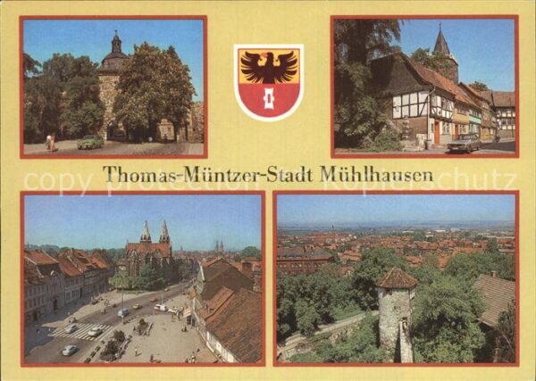 Muehlhausen Thueringen Thomas Müntzer Stadt