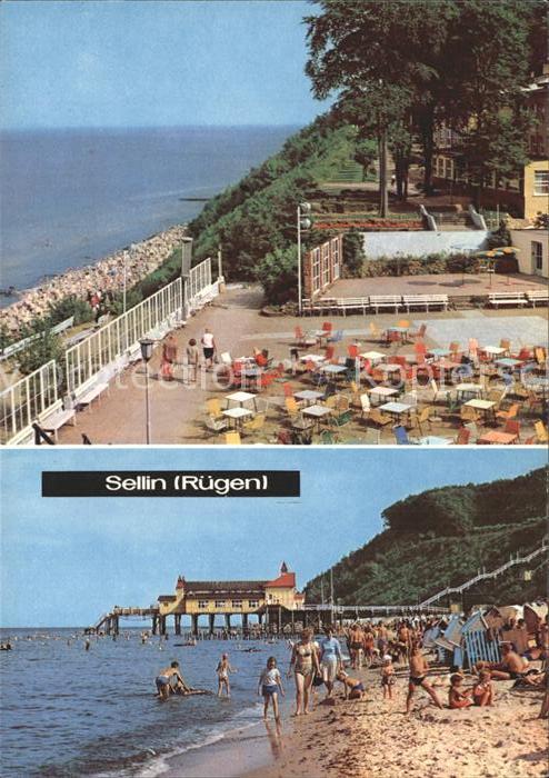 Sellin Ruegen Strand Seebrücke
