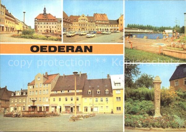Oederan Rathaus Wilhelm Külz Straße Postmeilens