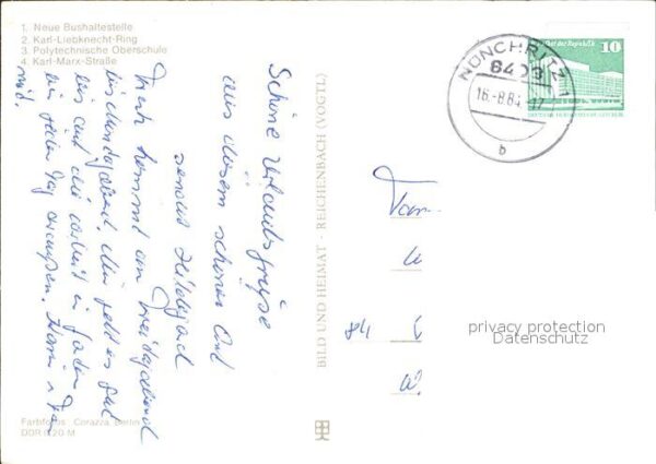 Nuenchritz Karl-Liebknecht-Ring Karl-Marx-Strasse – Bild 2