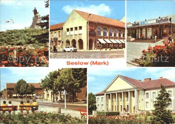 Seelow Puschkinplatz Seelower Höhen
