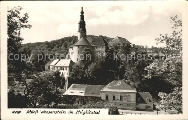 Mueglitztal Schloss Weesenstein