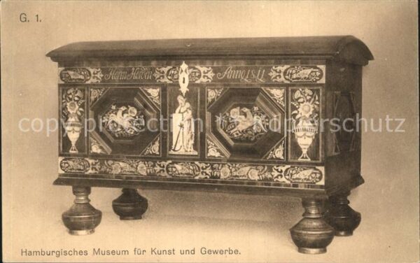 Vierlanden Eingelegte Truhe Hamburg Museum für Kun