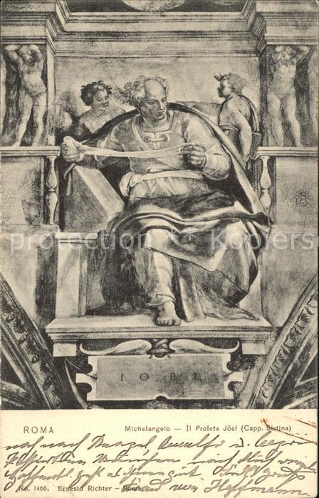 Roma Rom Michelangelo Profeta Jöel