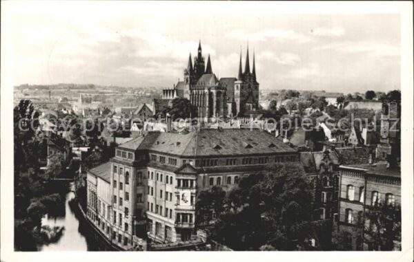 Erfurt Dom und Severi Haus der Kultur