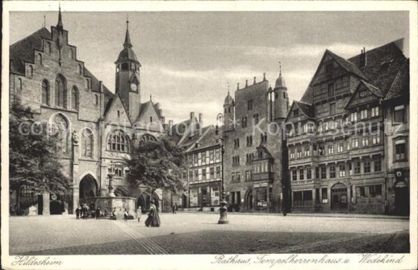 Hildesheim Rathaus Tempelherrenhaus Wedekind